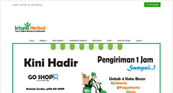 Desktop Screenshot of istana-herbal.com